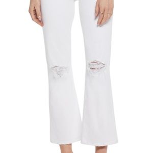 MOTHER white high waist jeans 🕊👖 The tripper